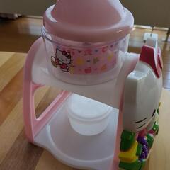 ハローキティ氷かき氷機の画像