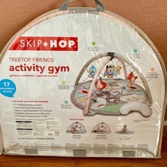 SKIP HOP ベビージムとプラスチック積み木の画像