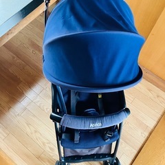 Aprica アップリカ ベビーカー クルリー ネイビーの画像