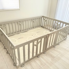 バーチ ベビーサークル バーチベージュ