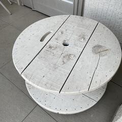 ガーデニング　電線空ドラム(2000円)