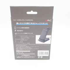 スマホアクセサリー 3in1ワイヤレスチャージャー新品  【コンプオフ金沢野々市店】の画像
