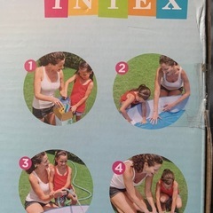未使用、新品　INTEX プール　の画像