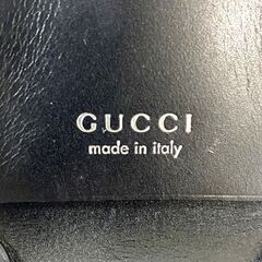 GUCCI グッチ Gロゴ コインケース レザー ブラック 030.2778.2340.5の画像