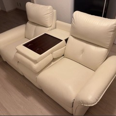 電動リクライニングソファの画像