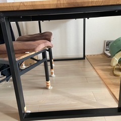 ダイニングテーブル＆椅子2脚セットの画像