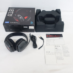 ゲーミングヘッドセット logicool  A10ーPCGR ゲ...