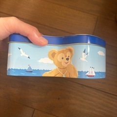 ダッフィー　空き缶の画像
