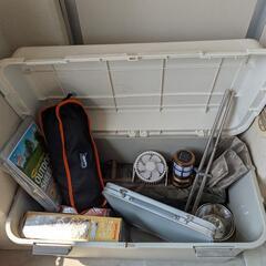 お返事の早い者勝ちで予定者決定いたしました。未使用キャンプ用品セットの画像