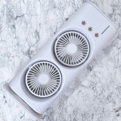 【最終価格】冷風機 首振り 卓上クーラー 小型 氷入れ可 扇風機 ミニクーラーの画像