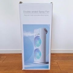 【最終価格】冷風機 首振り 卓上クーラー 小型 氷入れ可 扇風機 ミニクーラーの画像