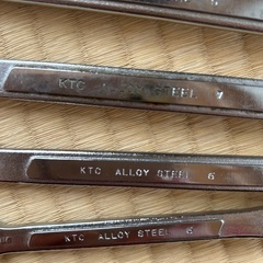 KYOTO TOOL スパナセット　4つ　コンビネーションレンチの画像