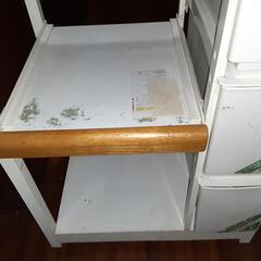 キッチンラック　引き出しつきの画像