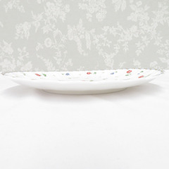 NIKKO (ニッコー) 食器 FINE BONE CHINA プレート  大皿  小花柄 楕円 【キモノオフ野々市若松店】の画像
