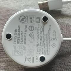 PHILIPS電動歯ブラシ充電器の画像