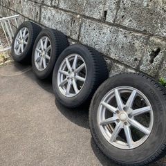 スタッドレス　ホイール付き　YOKOHAMA ice guard