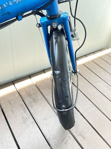 折畳み自転車CASULYカジュリー 20インチ 青 引取専用