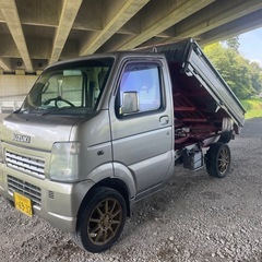 ‪☆キャリイ  ダンプ ‪4WD  デフロック☆1日レンタル35...