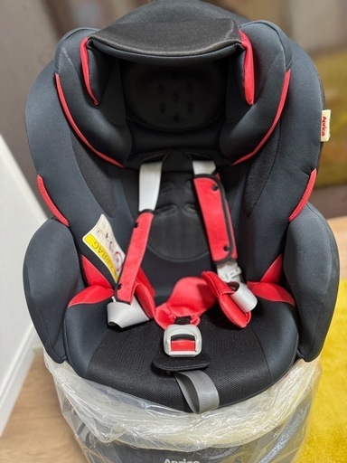 Aprica ベビーシート 黒/赤