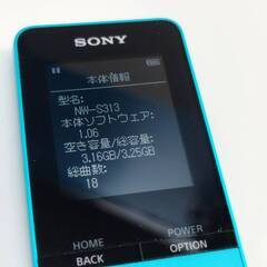 SONY ウォークマン NW-S313 4GBの画像