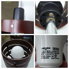 お引取り限定/三重県/値引不可　中古訳有　トヨスター　白熱灯照明器具　2017年製（J-325）の画像