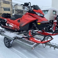 スノーモビル＋トレーラーセット