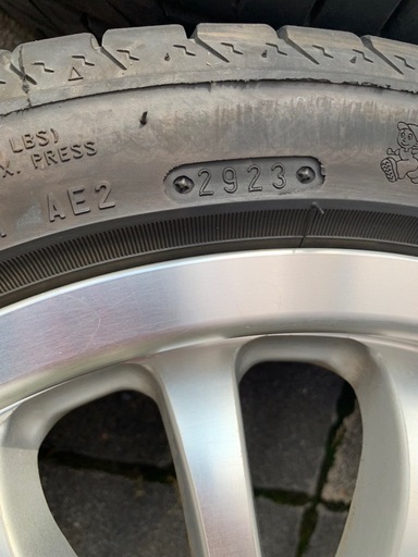 165/50R15 LEASING 15インチ　タイヤアルミ4本セット