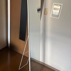 【取引中】全身スタンドミラー。調節OK！の画像