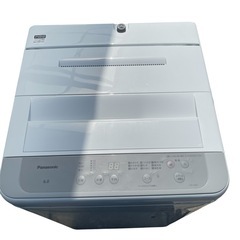 Panasonic 洗濯機 6kg NA-F6B1 2023年製 パナソニック