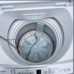 【ジ0701-4】 美品 AQUA 洗濯機 AQW-S70E3(W) 2024年製 7kgの画像