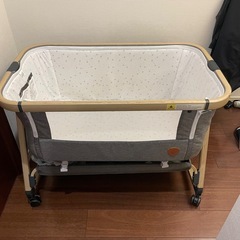 【お譲りします】ミニベビーベッドの画像