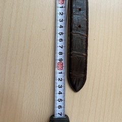 再値下げ　スーツ用　ベルト　ブラウンの画像
