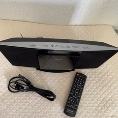 パナソニックCD プレーヤー リモコン付きの画像