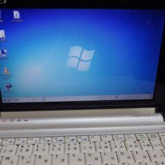 中古ミニノートパソコンWindows 7　acer　Aspire　one　series　Model NO: ZG5 の画像
