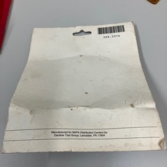 ☆値下げ☆2507-008 NAPA アメリカ製ディスクブレーキパッドセパレーター 未開封品 保管時の汚れ有りの画像