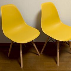 プロトシェルチェア☆ペア☆イームズ 椅子 インテリア お洒落中古家具【おまとめ購入OK＆2万円以上で送料無料※離島不可】の画像