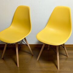プロトシェルチェア☆ペア☆イームズ 椅子 インテリア お洒落中古...