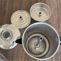ステンレス　キャンプ　パーコレーター　の画像