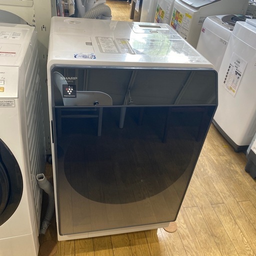 ⭐️大容量⭐️2020年製 SHARP 11/6kgドラム式洗濯機 ES-W112-SR