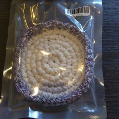 編み物コースター