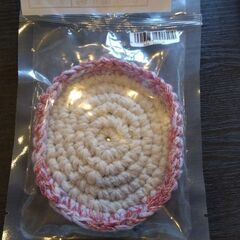 編み物コースター