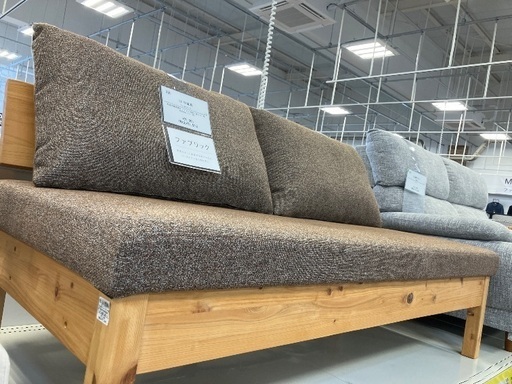 【軽トラック貸出中】シギヤマ家具　3人掛けソファー