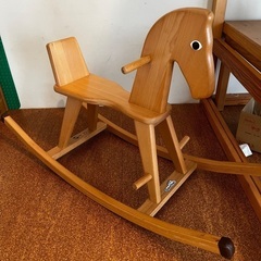 ゴイター社　揺り木馬　Rocking horseの画像