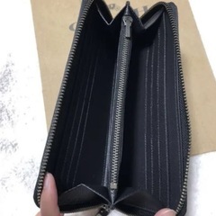新品未使用　COACH コーチ 財布 黒 ブラック 長財布 シグネチャーの画像