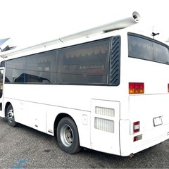 三菱　バスロケ　デコトラ　キャンピング　シートオール金華山　ロケット　22万キロ実走行　中型免許可能　17人乗り 超美車　の画像