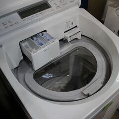 【川崎市宮前区リサイクルオフ】Panasonic　12㎏　洗濯機　NA-FW120V5　2021年の画像