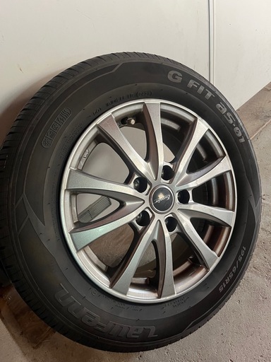 【受け渡し予定者様決定】23年製サマータイヤアルミセット