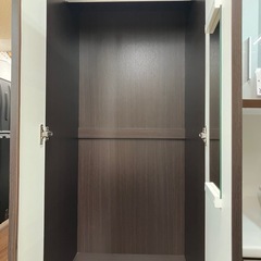 リユースマン倉敷クローゼットブラウン 衣類収納 棚の画像