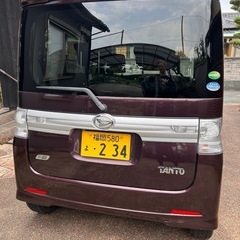  車検丸2年付き 30万タントカスタム。24年式の画像