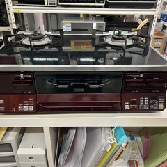 【都市ガスコンロ】【リンナイ】クリーニング済/6ヶ月保証付き【管...